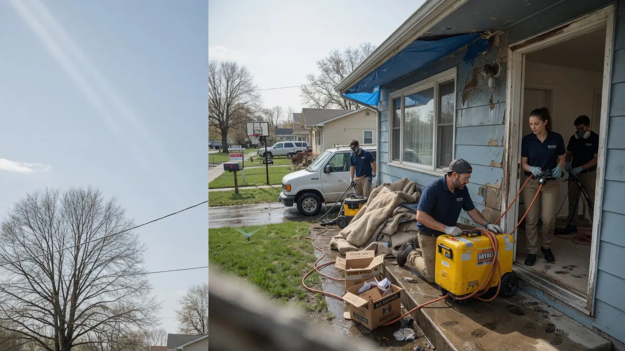 Basement Flood Cleanup in Kingston, NJ near me
